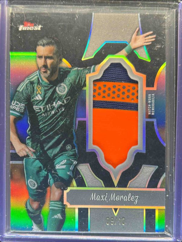 2024 Topps Finest MLS #FF-MM Finest Fabrics Relics - Black Refractor /10