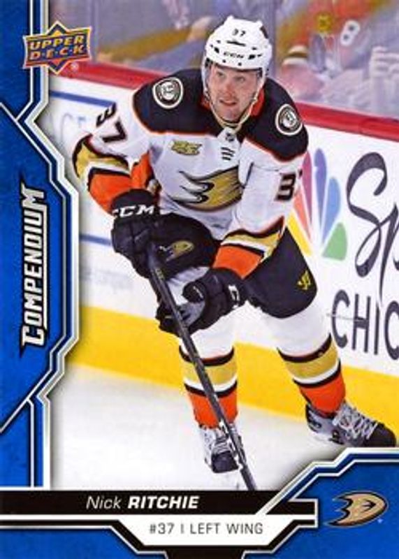 2018 Upper Deck Compendium #458 Blue