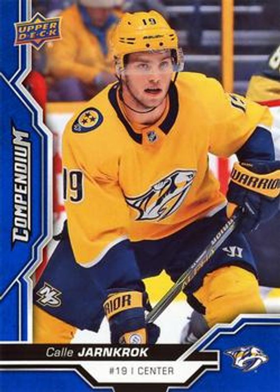 Calle Jarnkrok 2018 Upper Deck Compendium #226 Blue RAW