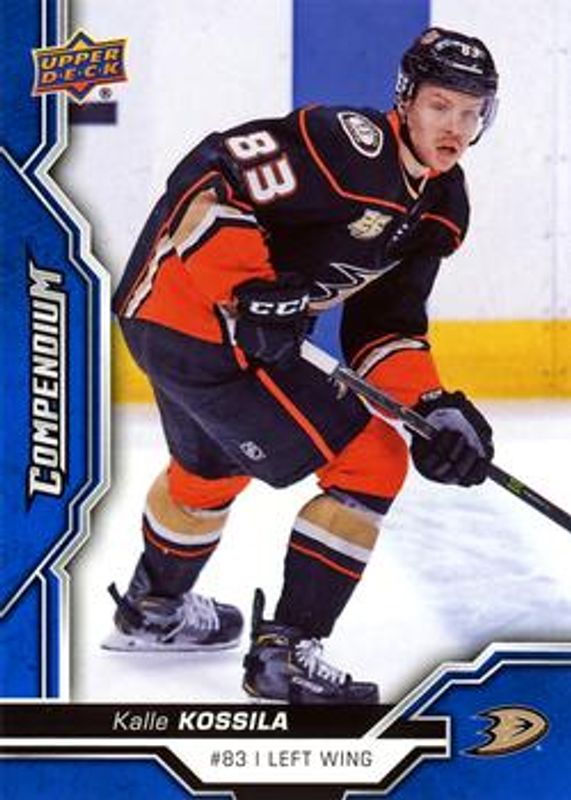 2018 Upper Deck Compendium #456 Blue