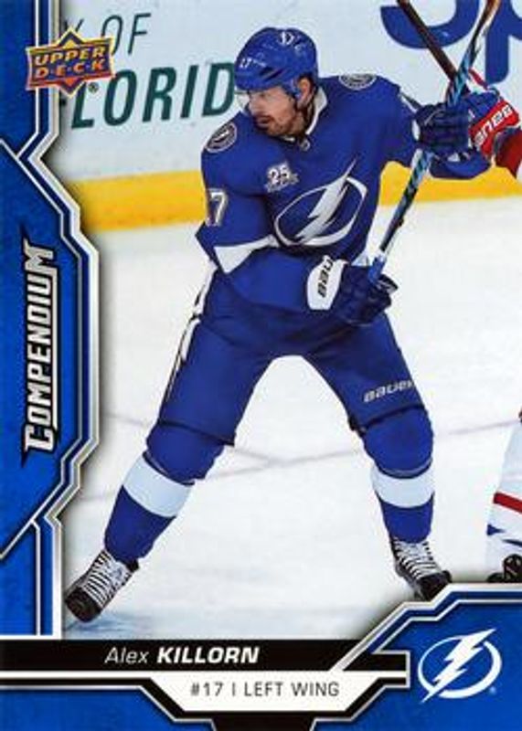 2018 Upper Deck Compendium #342 Blue