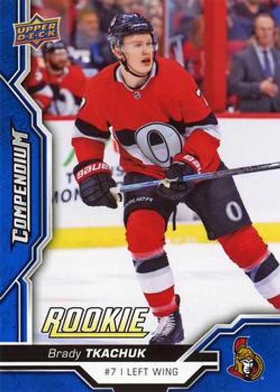 2018 Upper Deck Compendium #801 Blue