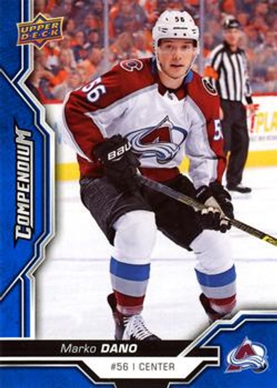 2018 Upper Deck Compendium #532 Blue