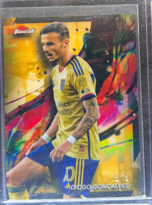 2024 Topps Finest MLS #47 Gold Refractor