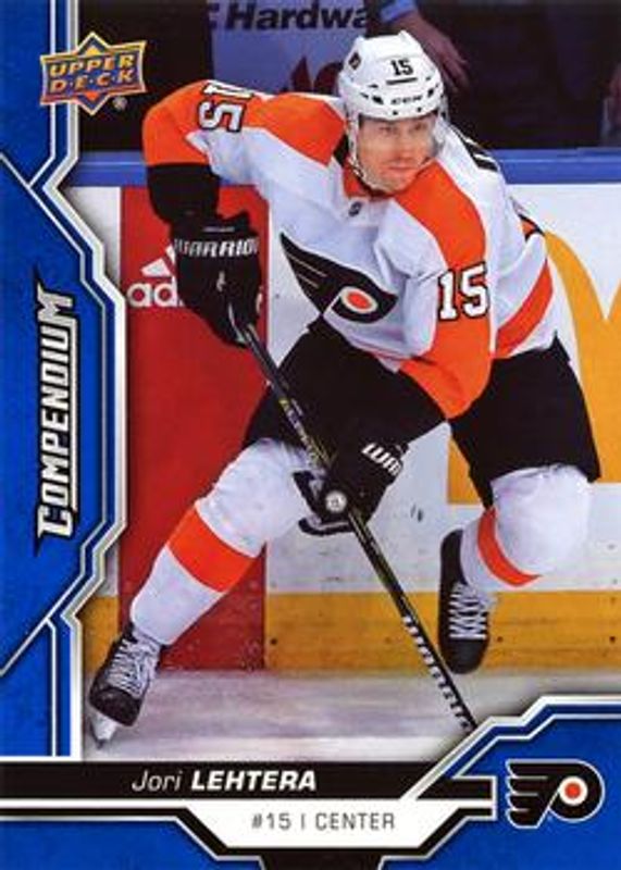 Jori Lehtera 2018 Upper Deck Compendium #302 Blue RAW