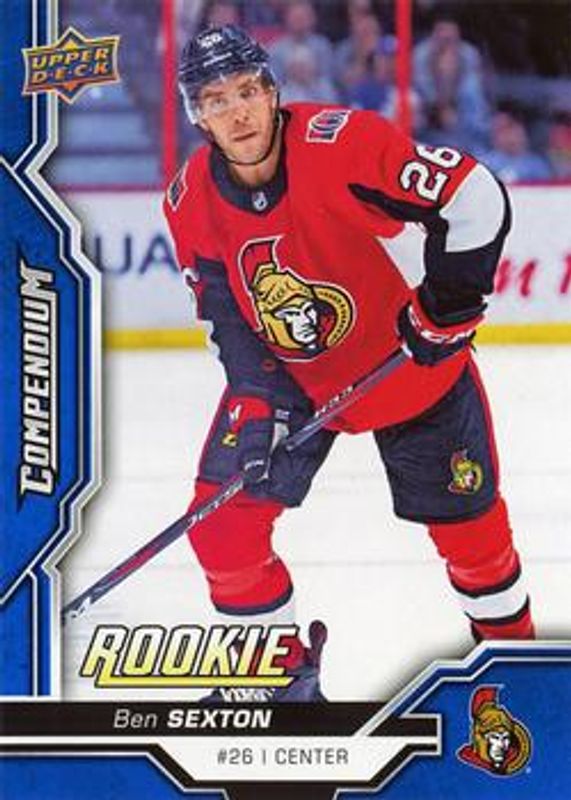 2018 Upper Deck Compendium #822 Blue
