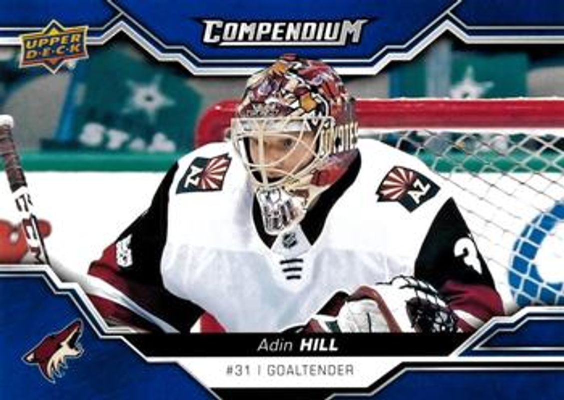 2018 Upper Deck Compendium #22 Blue