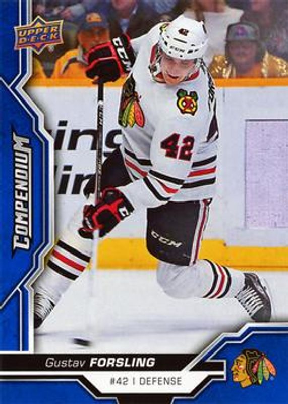 2018 Upper Deck Compendium #91 Blue