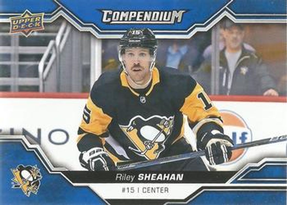 Riley Sheahan 2018 Upper Deck Compendium #710 Blue RAW