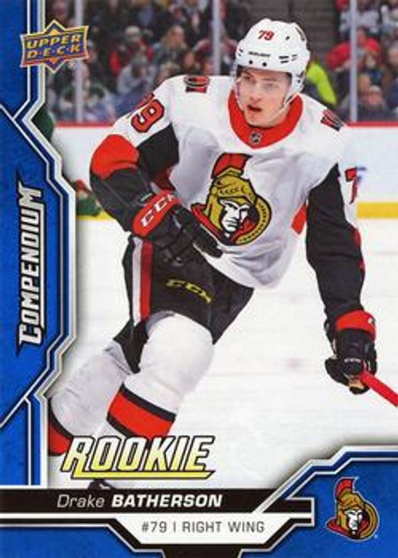 2018 Upper Deck Compendium #890 Blue