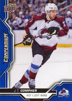 JT Compher 2018 Upper Deck Compendium #105 Blue Price Guide - Sports ...