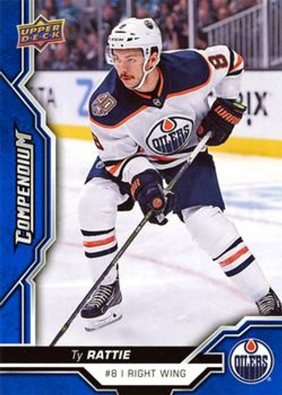 2018 Upper Deck Compendium #587 Blue