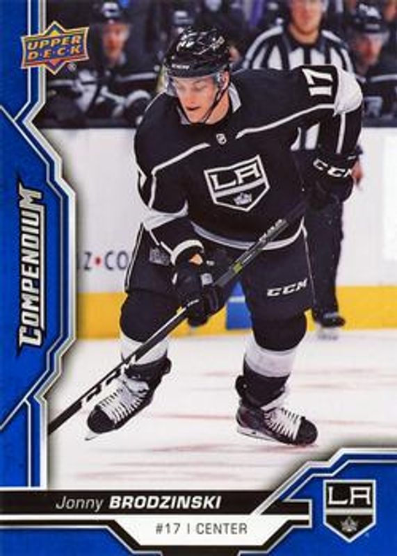 2018 Upper Deck Compendium #184 Blue