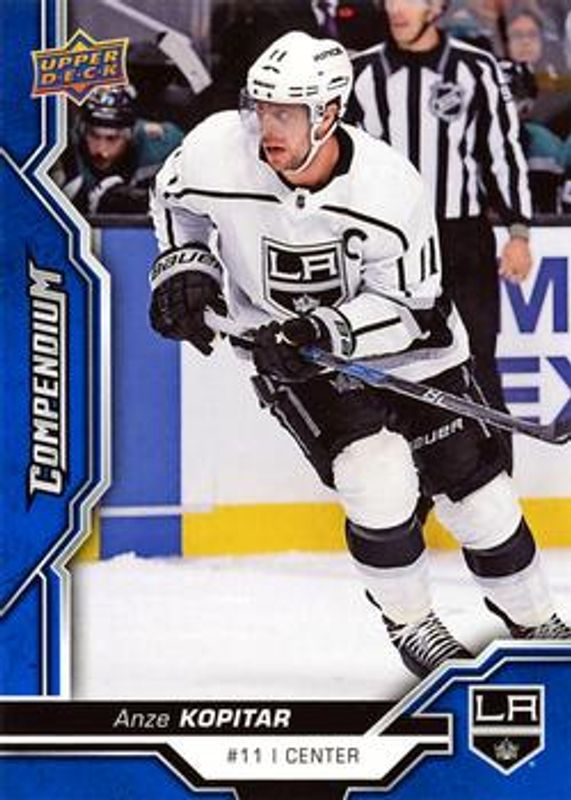 2018 Upper Deck Compendium #601 Blue
