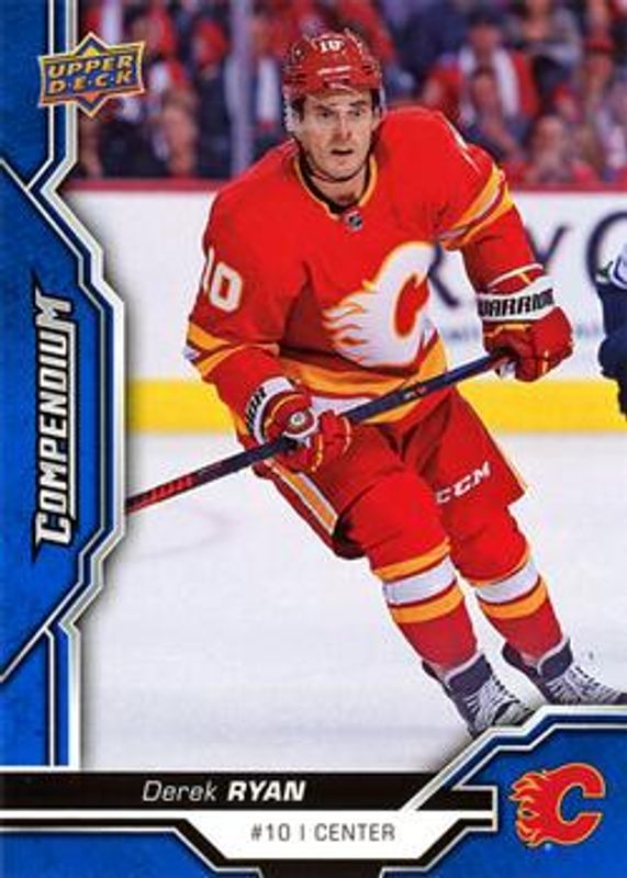 Derek Ryan 2018 Upper Deck Compendium #508 Blue RAW