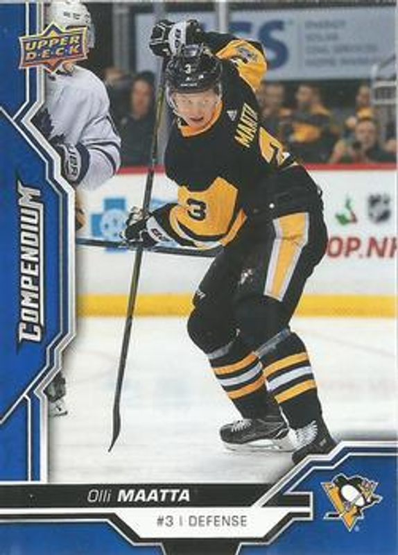 2018 Upper Deck Compendium #306 Blue