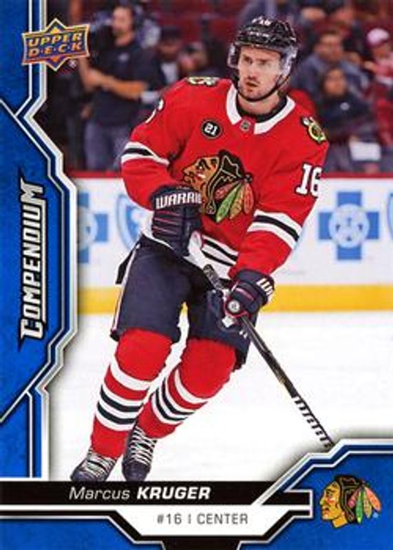 2018 Upper Deck Compendium #526 Blue