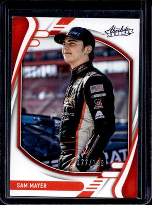 2022 Chronicles NASCAR #10 Absolute Blue /199