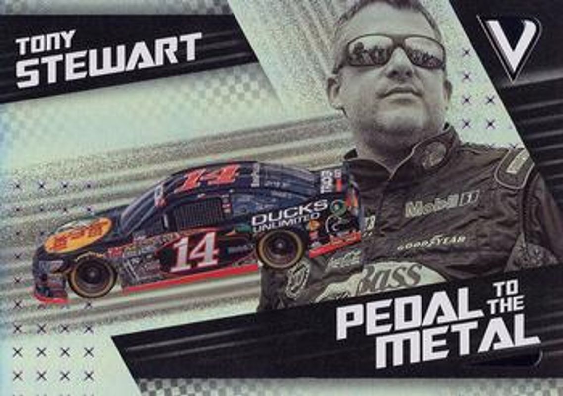 Tony Stewart 2022 Chronicles NASCAR #17 Pedal to the Metal RAW