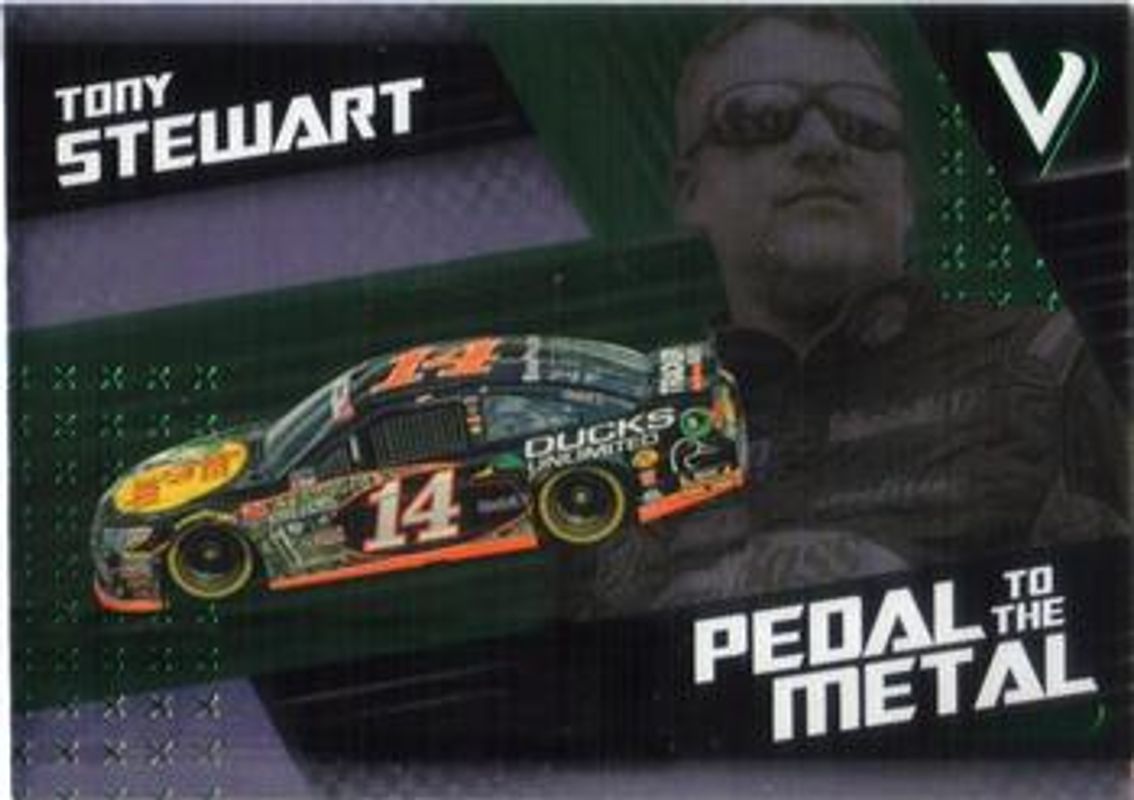 Tony Stewart 2022 Chronicles NASCAR #17 Pedal to the Metal Green RAW