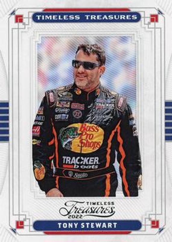 Tony Stewart 2022 Chronicles NASCAR #18 Timeless Treasures RAW