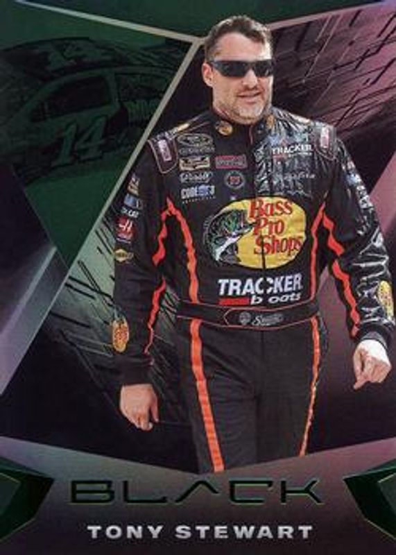 Tony Stewart 2022 Chronicles NASCAR #17 Black Green RAW