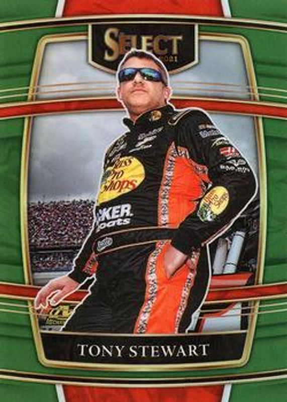 Tony Stewart 2022 Chronicles NASCAR #12 Select Green RAW