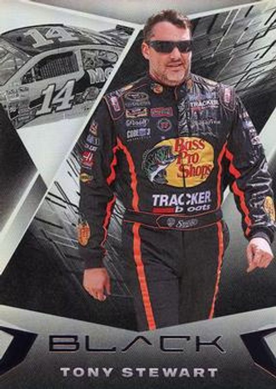 Tony Stewart 2022 Chronicles NASCAR #17 Black RAW
