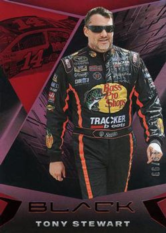 Tony Stewart 2022 Chronicles NASCAR #17 Black Red /99 RAW