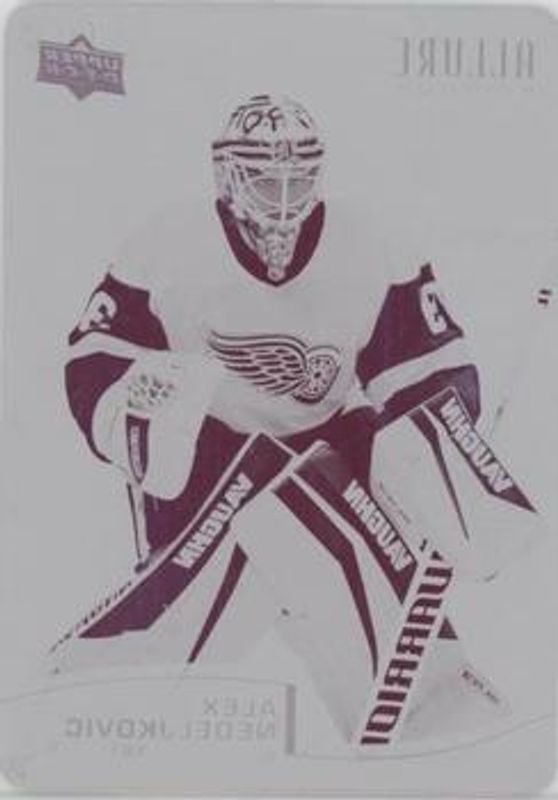 2021 Upper Deck Allure #R-58 Rainbow Red Orange Printing Plates Magenta Achievements /1