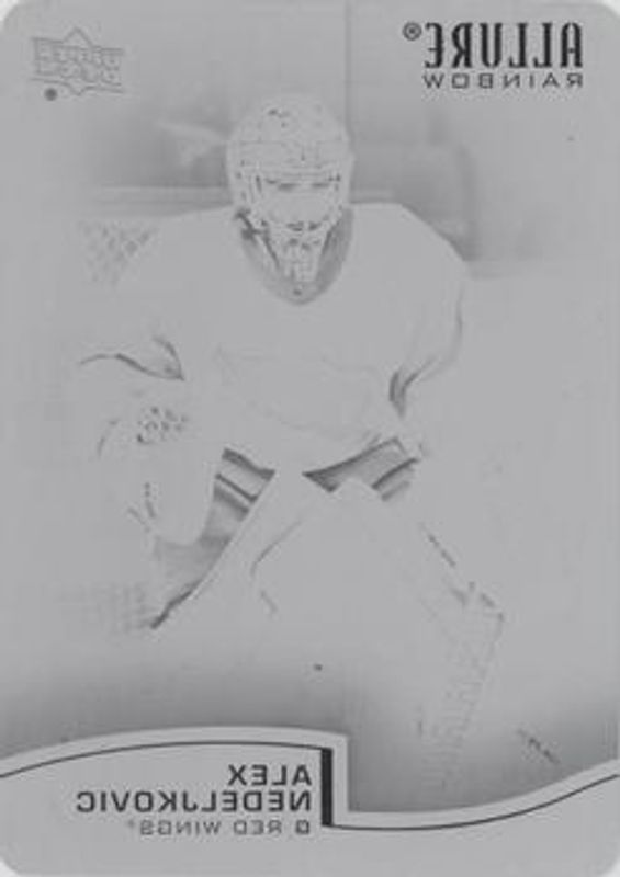 2021 Upper Deck Allure #R-58 Rainbow Red Orange Printing Plates Black Achievements /1