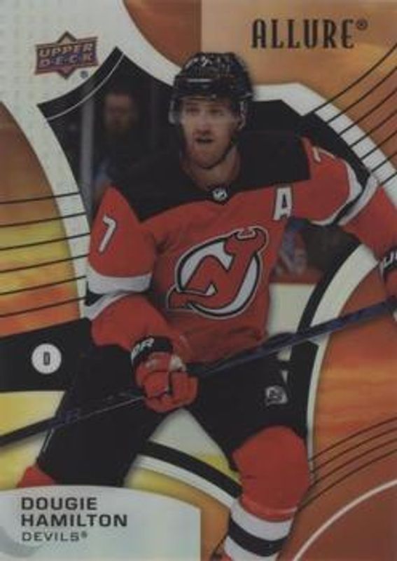 Dougie Hamilton 2021 Upper Deck Allure #23 Sunrise RAW