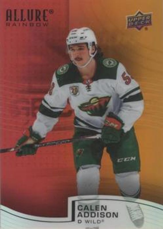 2021 Upper Deck Allure #R-49 Rainbow Red - Orange