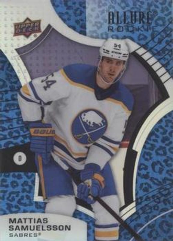 2021 Upper Deck Allure #134 Pink Blue Leopard