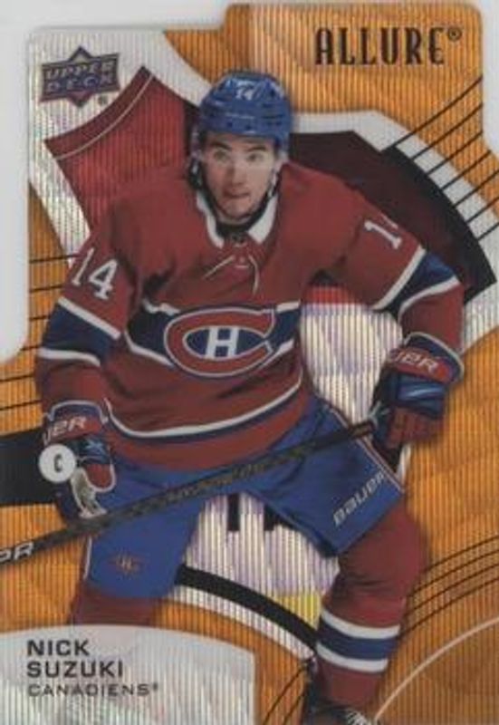 2021 Upper Deck Allure #75 Orange Slice die-cut