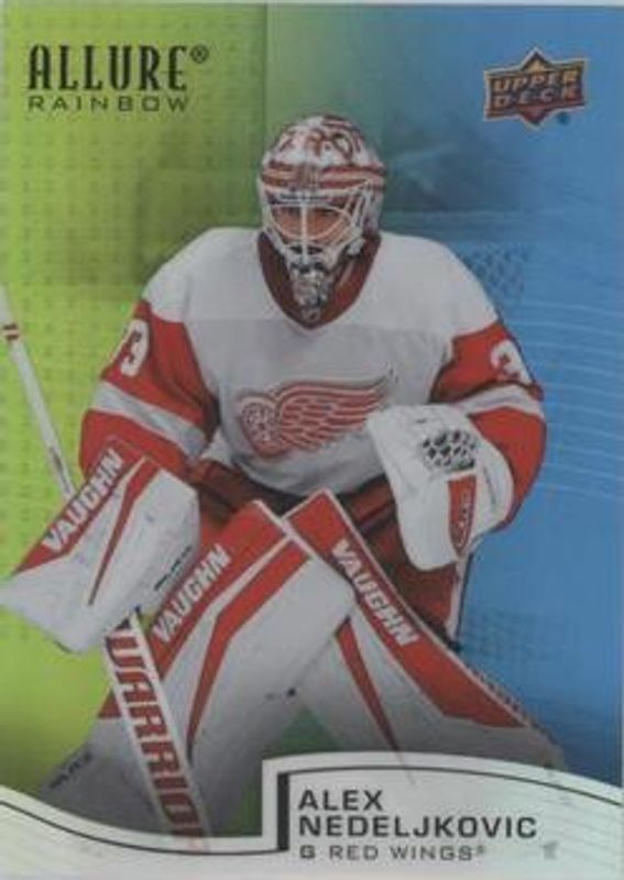 2021 Upper Deck Allure #R-58 Rainbow Green - Blue /299