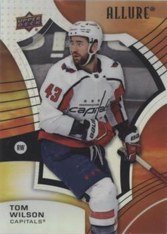 Tom Wilson 2021 Upper Deck Allure #3 Sunrise RAW