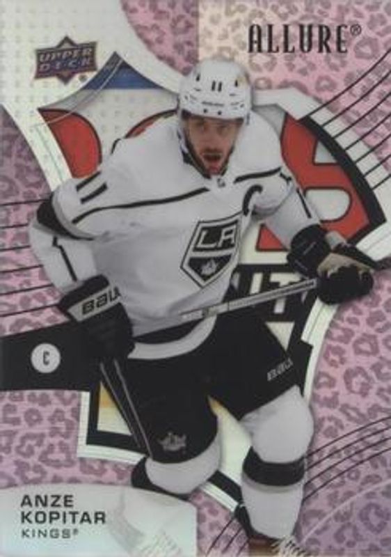 2021 Upper Deck Allure #85 Pink Blue Leopard