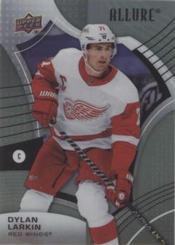 Dylan Larkin 2021 Upper Deck Allure #2 Steel RAW