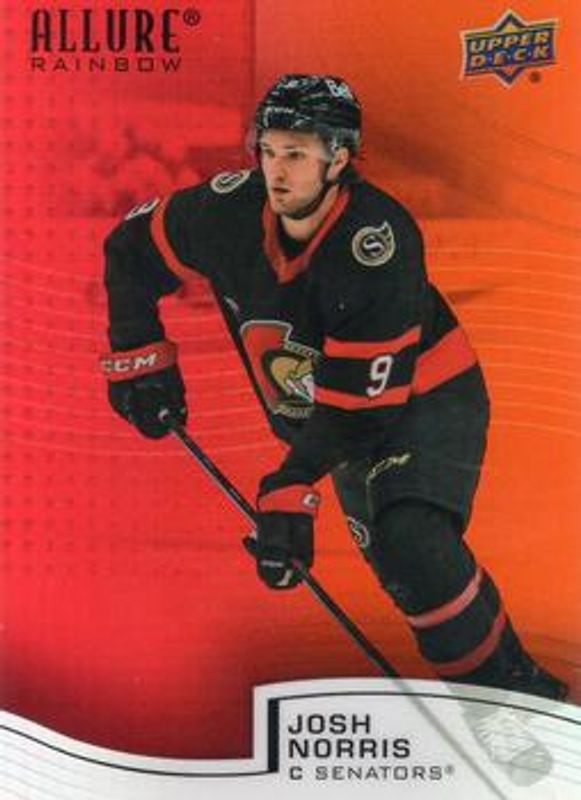 2021 Upper Deck Allure #R-64 Rainbow Red - Orange