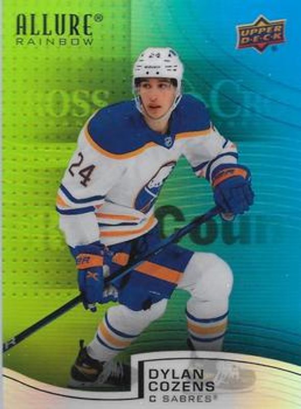 2021 Upper Deck Allure #R-76 Rainbow Green - Blue /299