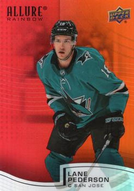 2021 Upper Deck Allure #R-47 Rainbow Red - Orange