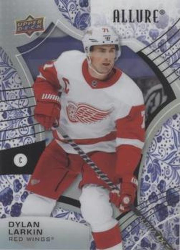 Dylan Larkin 2021 Upper Deck Allure #2 Blue China RAW