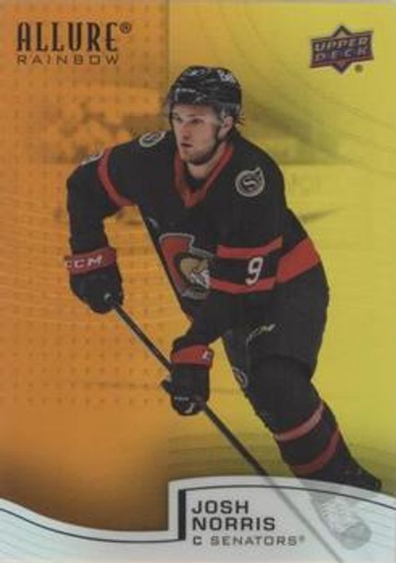 2021 Upper Deck Allure #R-64 Rainbow Orange - Yellow