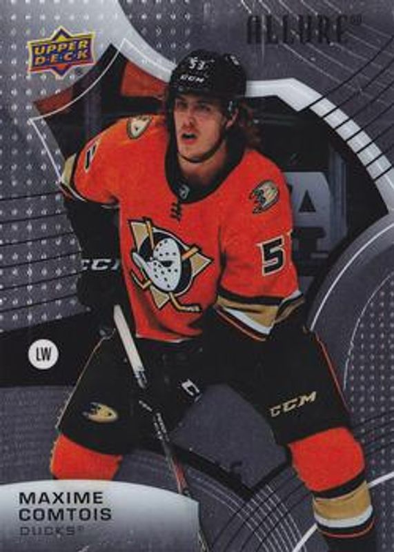 Max Comtois 2021 Upper Deck Allure #25 Base RAW