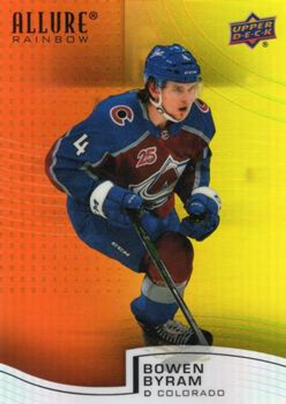2021 Upper Deck Allure #R-85 Rainbow Orange - Yellow