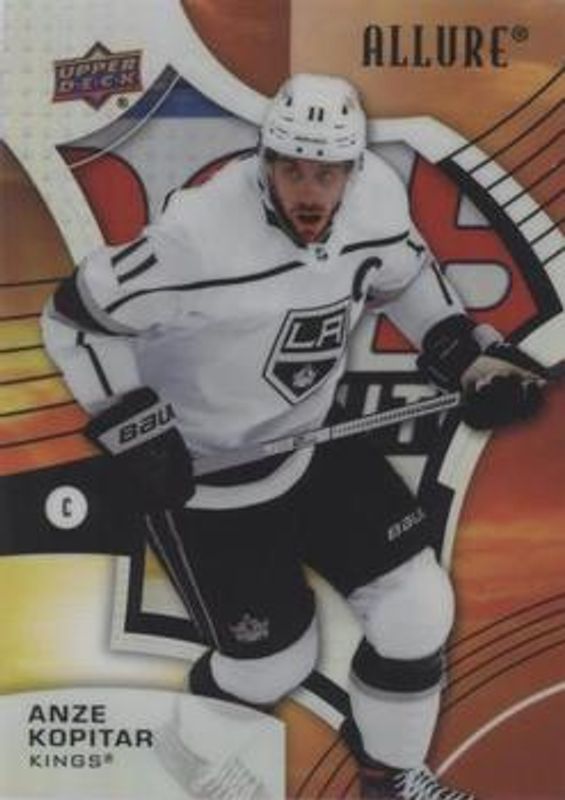 Anze Kopitar 2021 Upper Deck Allure #85 Sunrise RAW
