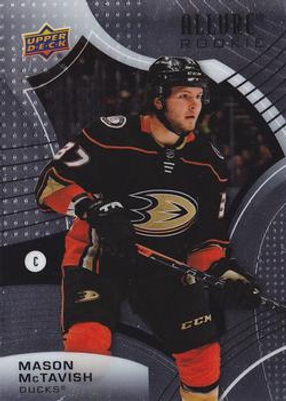 Mason McTavish 2021 Upper Deck Allure #108 Base Rookie RAW