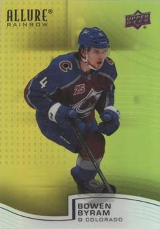 2021 Upper Deck Allure #R-85 Rainbow Yellow - Green