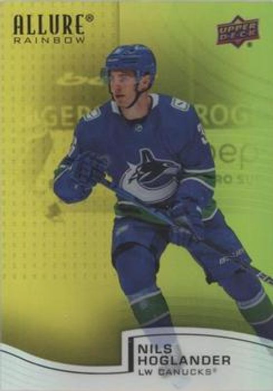 2021 Upper Deck Allure #R-54 Rainbow Yellow - Green